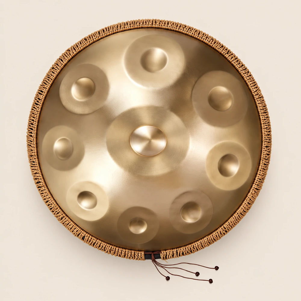Handpan ré mineur, 22 pouces, 9, 10 ou 12 notes