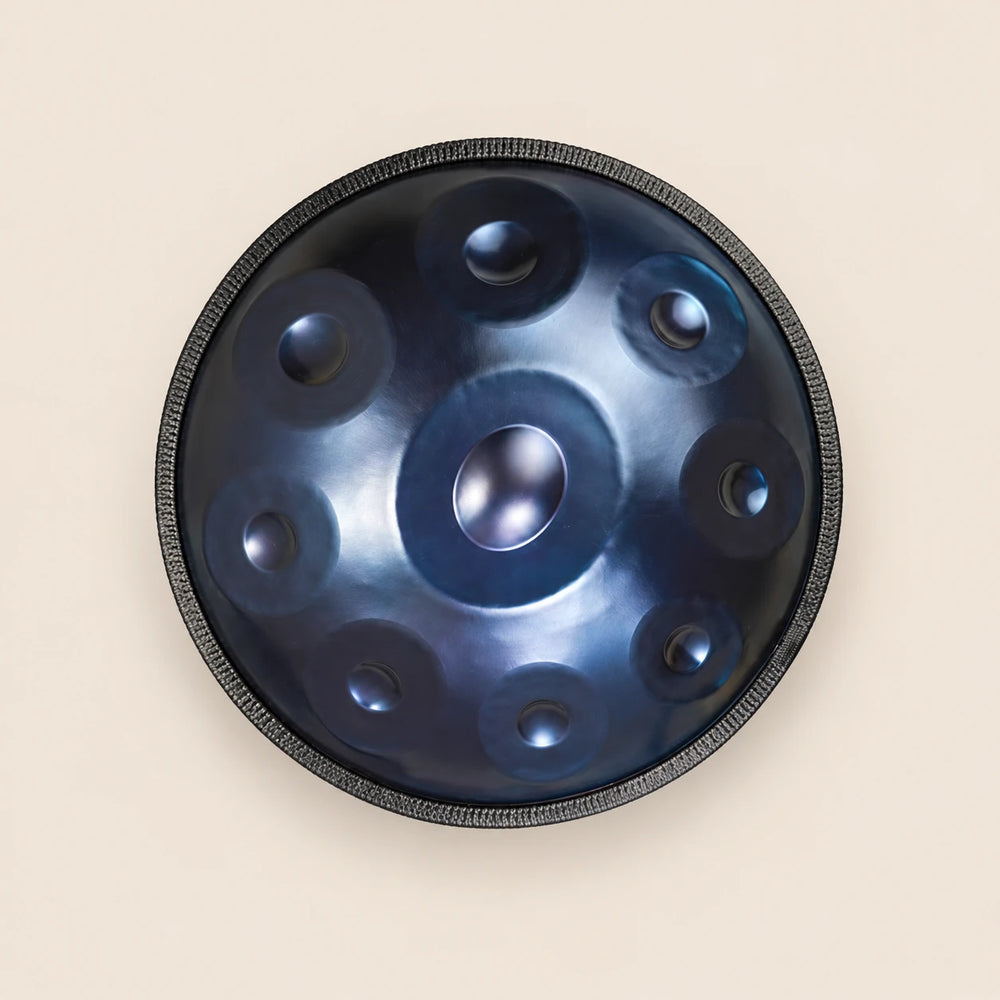 Mini handpan 9 notes en sol, 18 pouces