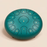 Tongue drum do majeur vert, 10 ou 12 pouces