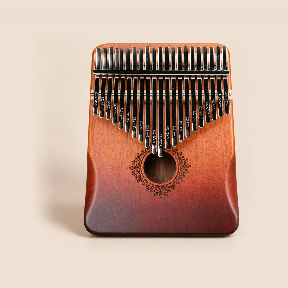Kalimba 21 lames avec repose-mains, en coffret