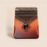 Kalimba 21 lames avec repose-mains, en coffret