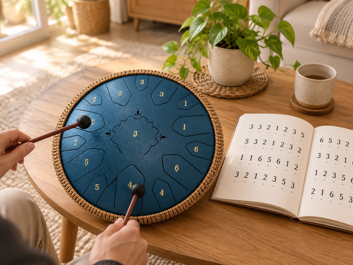 Tongue drum : étape 3 pour bien démarrer